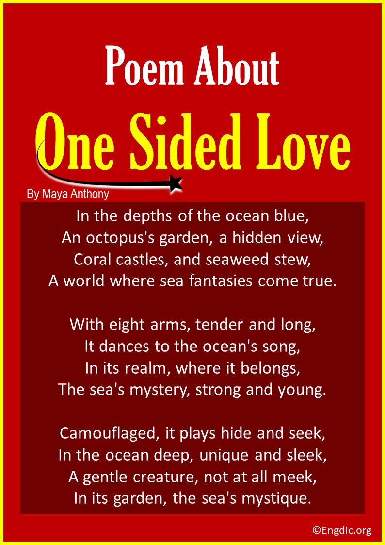 poems about One Sided Love