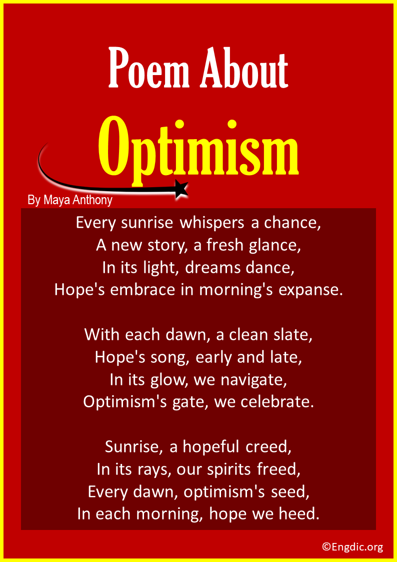 10 Best Short Poems about Optimism - EngDic