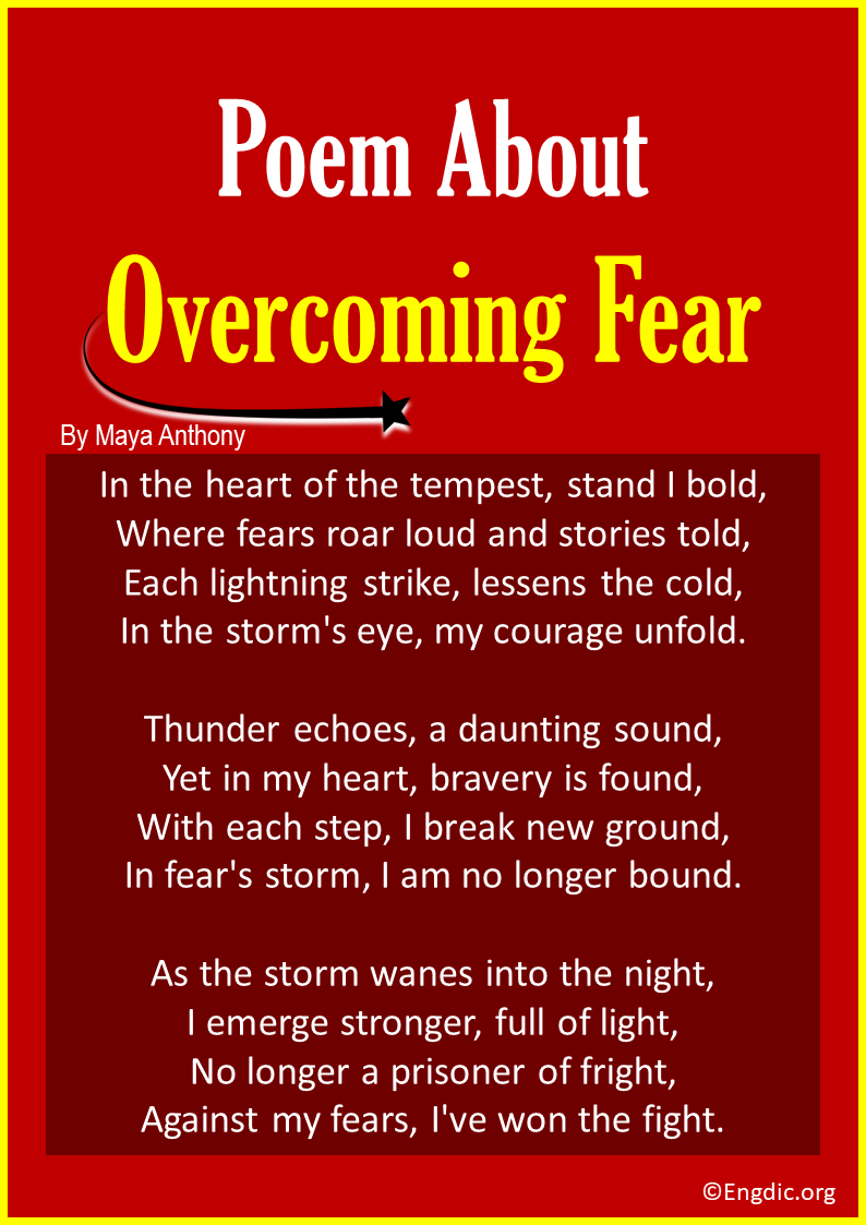 poems about Overcoming Fear