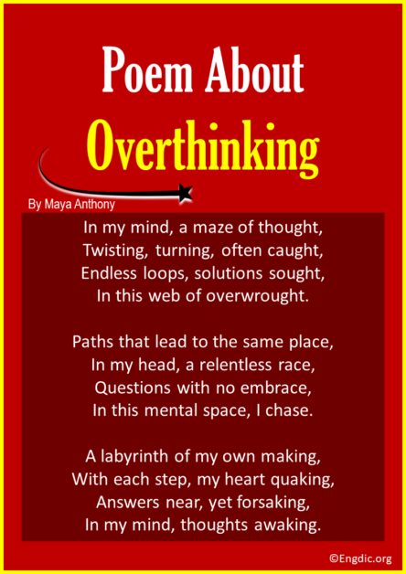 10 Best Short Poems about Overthinking - EngDic