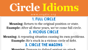 Circle Idioms 1