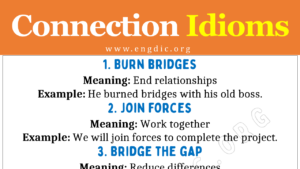 Connection Idioms 1
