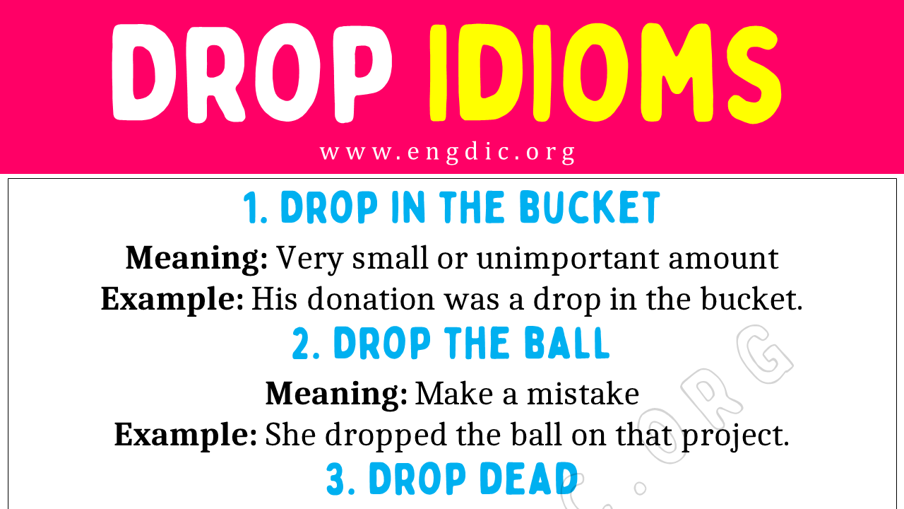 drop-idioms-with-meaning-and-examples-engdic