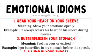 Emotional Idioms Copy