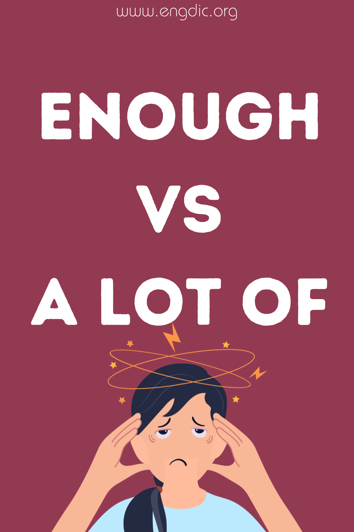 Enough vs A Lot Of