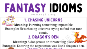 Fantasy Idioms Copy