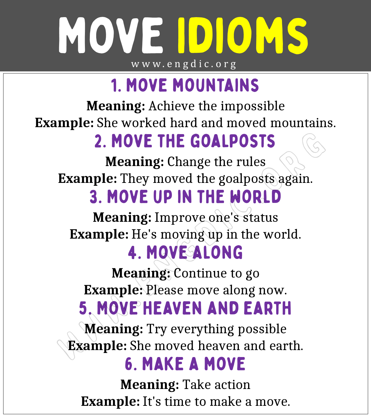 Move Idioms