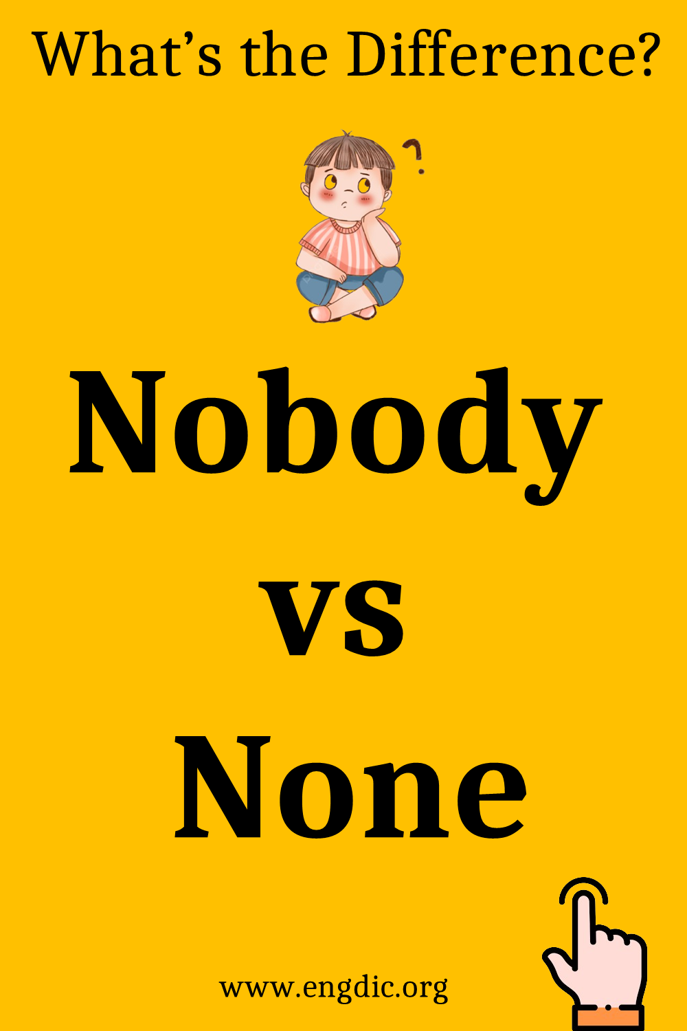 Nobody vs None