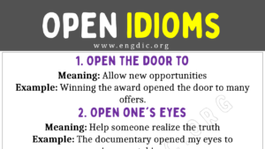 Open Idioms Copy