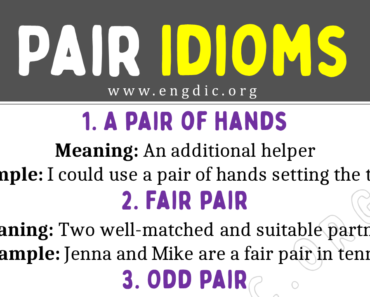 Pack Idioms (With Meaning and Examples)