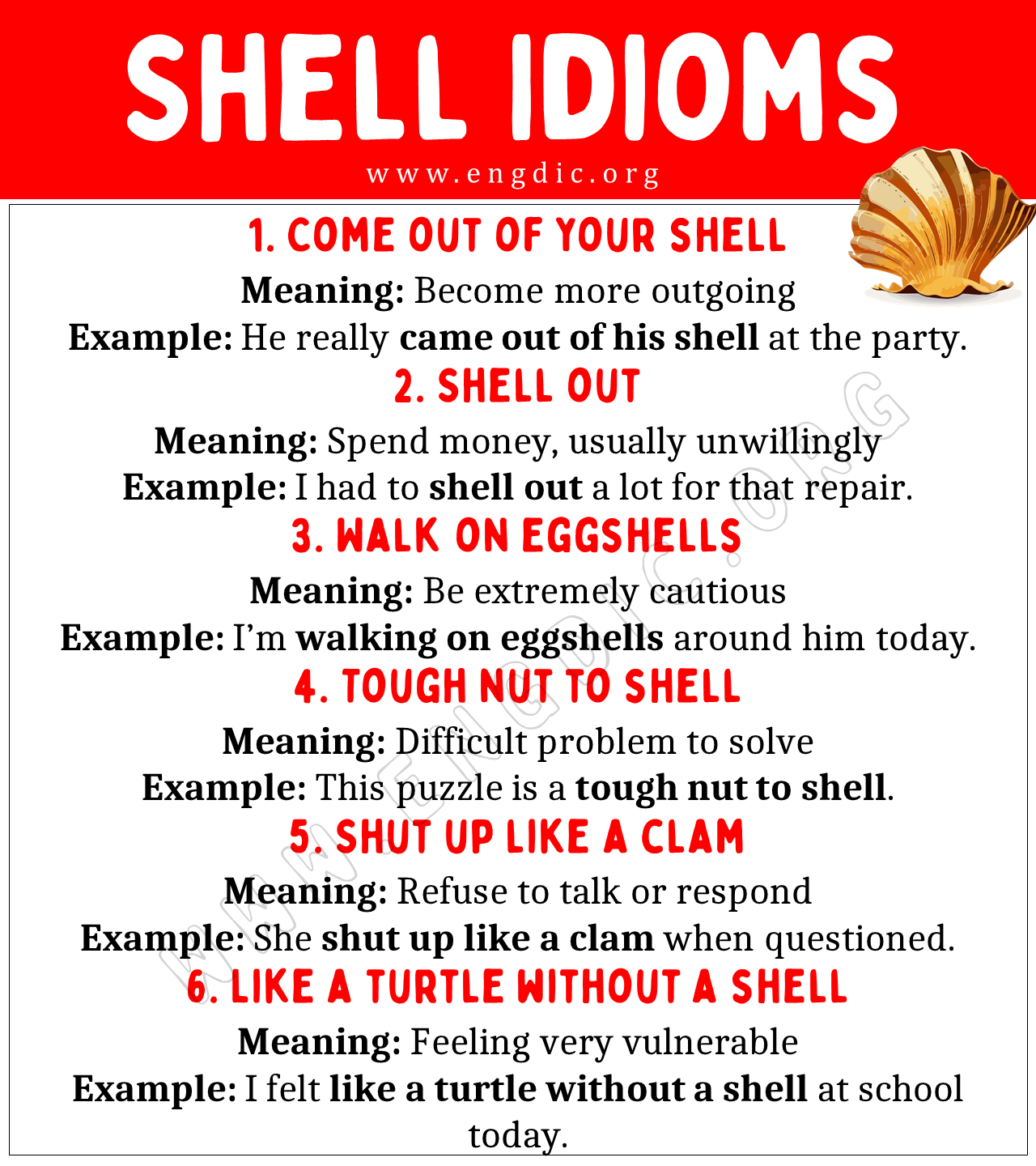 Shell Idioms