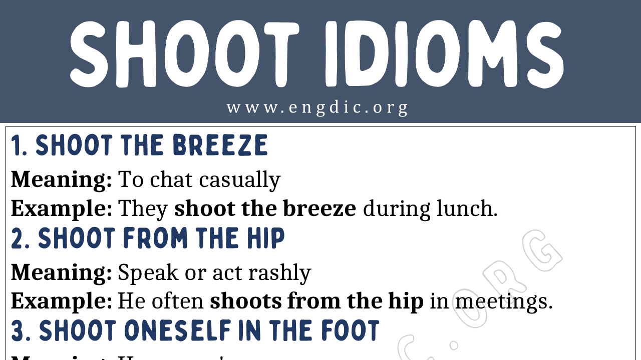 shoot-idioms-with-meaning-and-examples-engdic