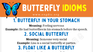 butterfly Idioms 1