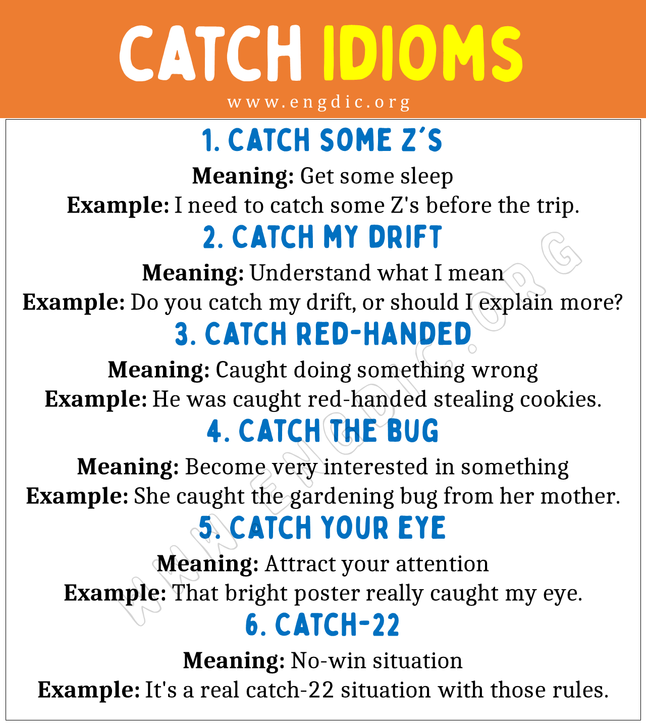 catch Idioms