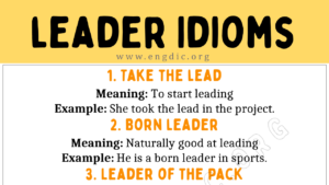 leader Idioms Copy