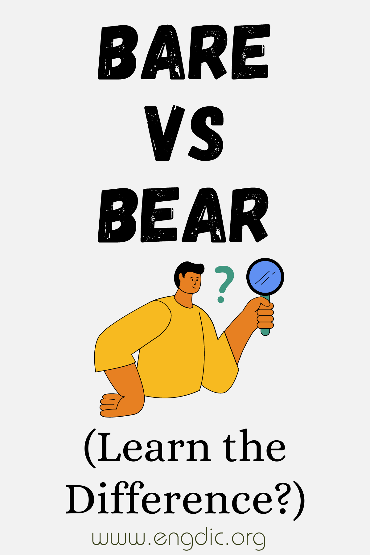 Bare vs Bear
