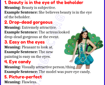 Learn 20 Expressions Related to Beauty