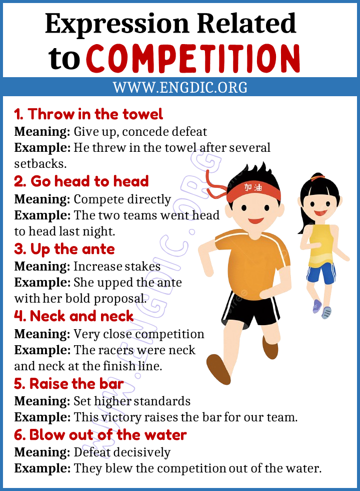Expressions Related to Competition