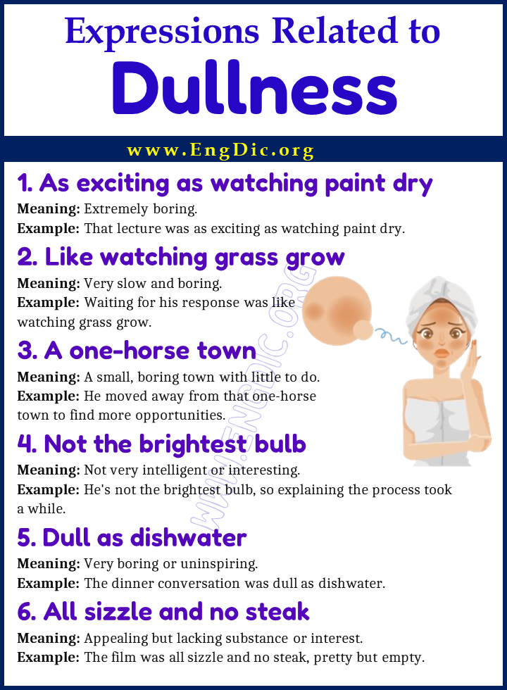 Expressions Related to Dullness