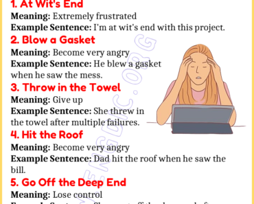 Learn 20 Expressions Related to Frustration