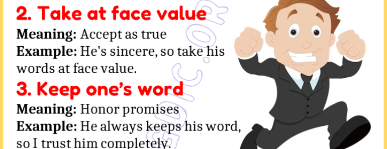 Learn 20 Expressions Related to Trust