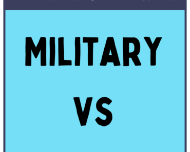 Military vs Army (What’s the Difference?)